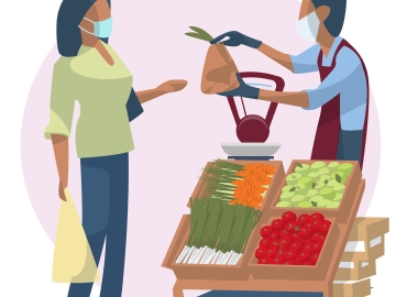 port du masque marché