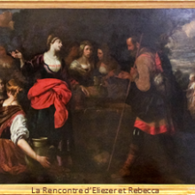 Tableau Rencontre d'Eliezer et Rebecca
