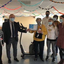 Bravo à notre doyenne de 91 ans !