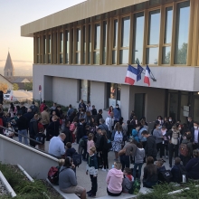Rentrée des classes à Madeleine Vernet, sept. 2020