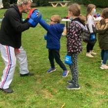 Village des sports dans le parc avec nos associations 