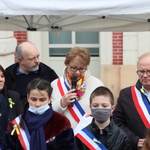 Lecture émouvante de Mme Martin 