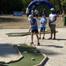 Cours de swing sur cible