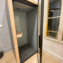cabine de confidentialité 