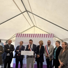 Inauguration Gare Epône Mézières par la SNCF, le 15 sept 2025