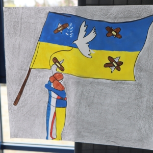 Exposition de dessins des enfants de l’accueil de loisirs 