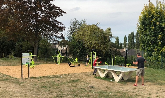 agrès parc du château