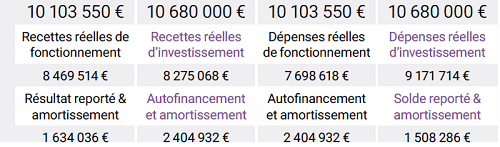 synthèse budget primitif 2019