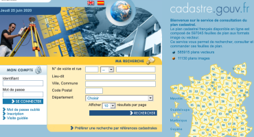site du cadastre