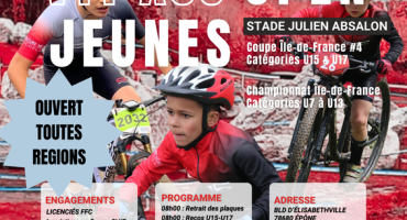 Affiche compétition XCO Epône 2025