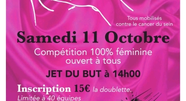 Concours uniquement féminines ouvert à tous au profit de l'association "les souliers roses" 