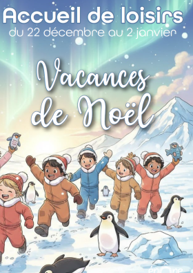 Programme Accueil de loisirs Vacances Noël 2025